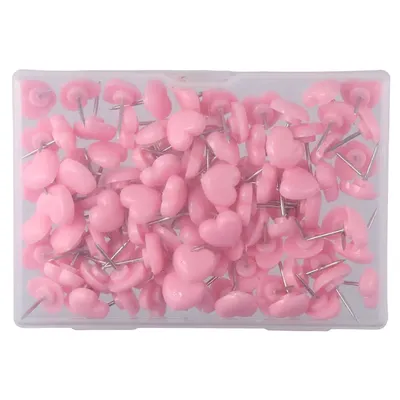 Pink Heart Pushpins Home Heart Thumb Tacks Thumb Tacks Bulletin Boards