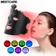 Masque facial LED en silicone pour contrôle de l'huile 7 couleurs thérapie photonique