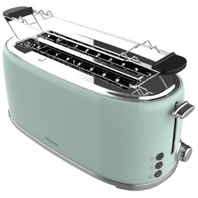 Cecotec - Vertikale Toaster Toast&Taste 1600 Retro Double Green