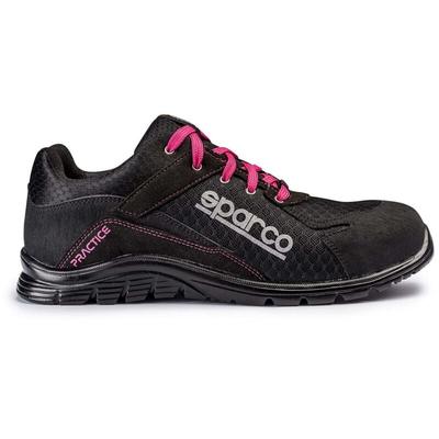 Sparco - Sicherheitsschuh practice jody esd S1P src (schwarz/fuchsia)