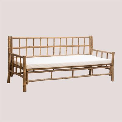 Sklum - 3-Sitzer-Gartensofa in Bambú Nui Bambus Image