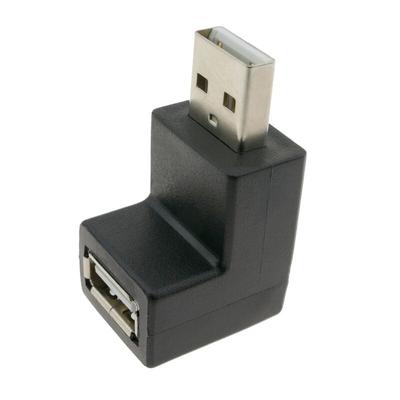 BeMatik - USB Adapter A männlich auf A buchse Winkel Image