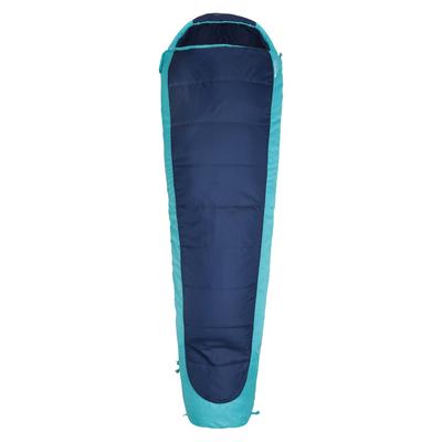 Mountain Warehouse Unisex Erwachsene Microlite 500 Left Zip Midseason Mumienschlafsack (Blau)