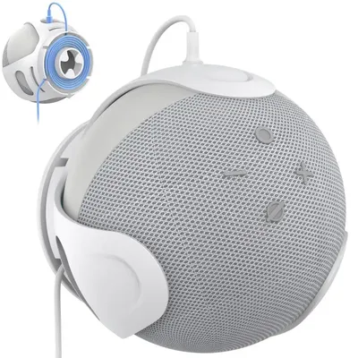 Wall Mount Holder For AmazonEcho Dot 5/4 Sound Box Case Holder For Echo Dot 4 5 Wall Mount Stand For