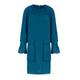 Women's Petrol Blue Pocket Detail Tencel Dress | Medium | Conquista