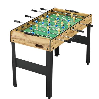 48 Inch Foosball Table, Soccer Table Game for Kids and Adults, Arcade Table Soccer for Home