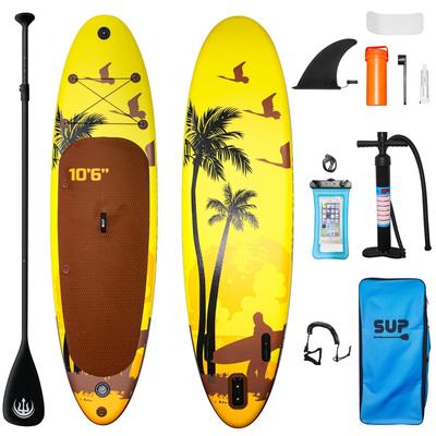 Inflatable Stand Up Paddle Boards, 10 Ft 6 in with Sup Paddle Board Accessories