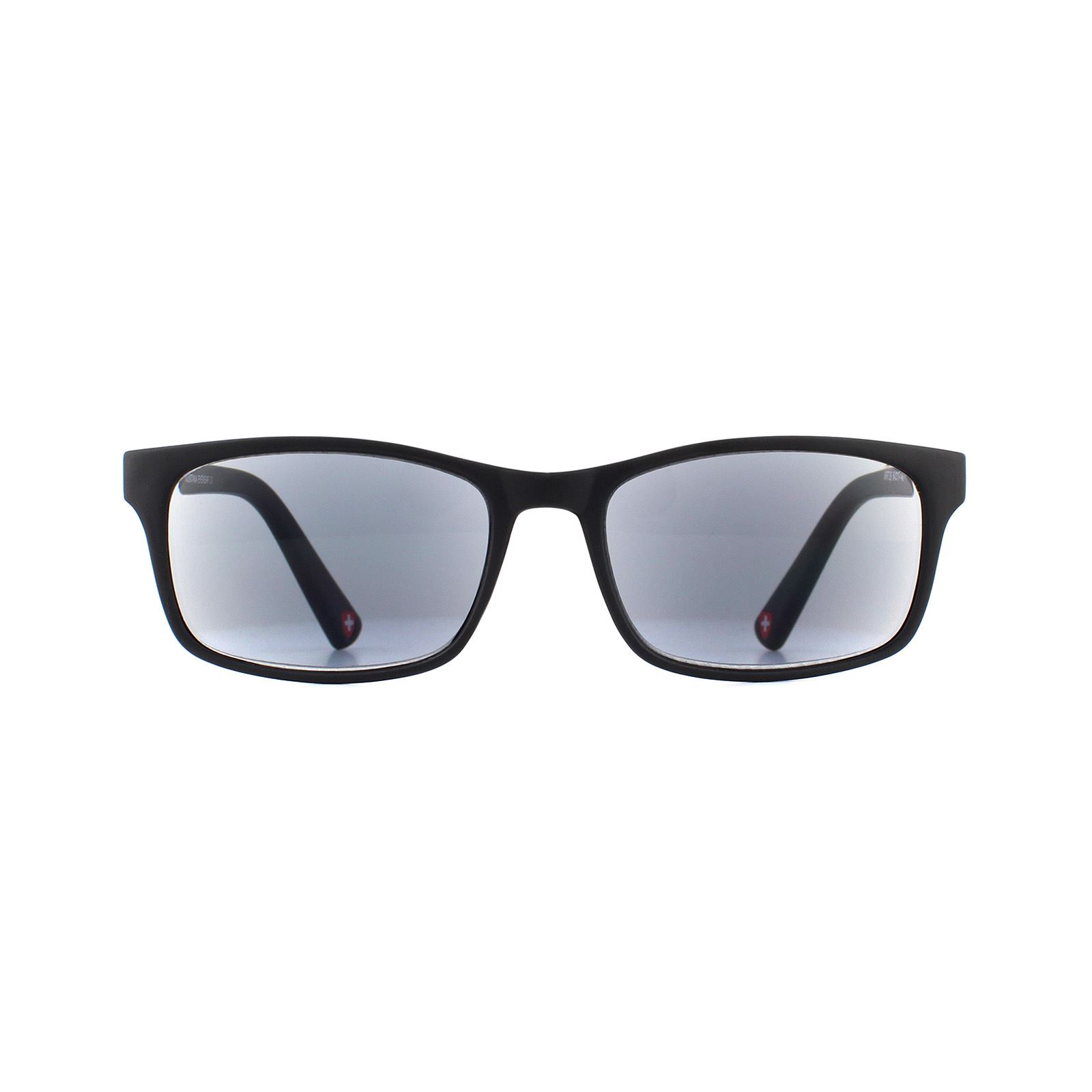 Montana Rectangle Unisex Schwarz Grau Readers +2.50 Sonnenbrille Image