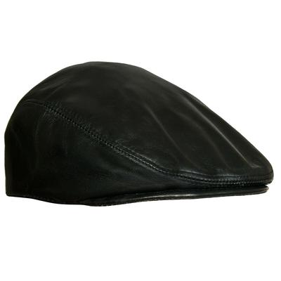 Peaky Blinders Newsboy-Flachhut aus Leder für Herren Image
