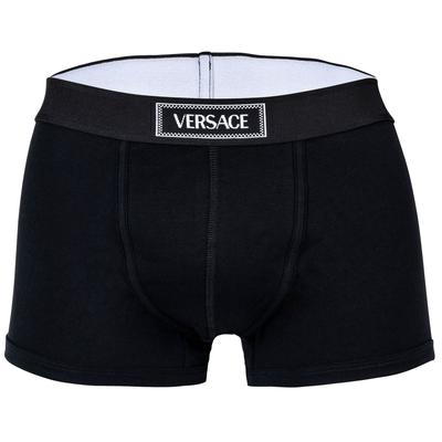 Versace Short Trunk Jersey Cotton Topeka+Elastic Canete Logo Boxershort Image