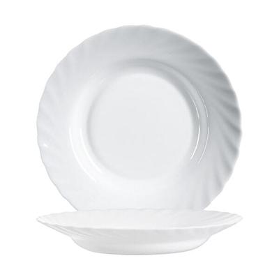 Tiefer Teller »TRIANON White« 22,5 cm 6 Stück weiß, Arcoroc