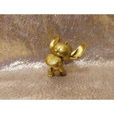 Disney Toys | Just Play Disney Stitch Cookie Feed Me Collectible Mini Gold Chase Figure | Color: Gold | Size: Osg