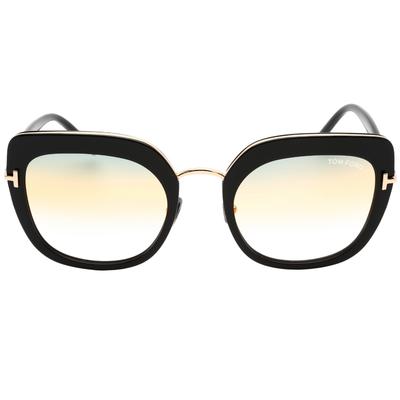 Tom Ford Virginia FT0945 01B Schwarze Sonnenbrille