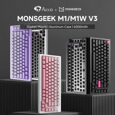 Akko x monsgeek m1/m1w v3 mechanische Gaming-Tastatur/Barebone-Kit Pin Hot-Swap-RGB-Dichtung