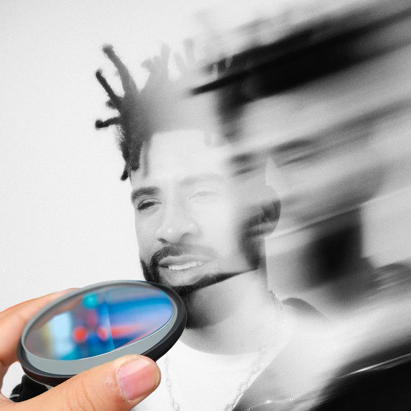 Glasprismenlinse Super Speed Effects Ghost Motion Blur FX Filter V1 für Fotografie Image