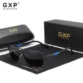 GXP-Lunettes de soleil rectangulaires polarisées en acier inoxydable pour hommes lunettes de sport