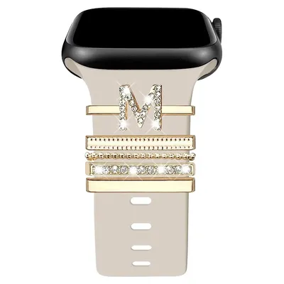 Decoration For samsung 20/22mm Huawei watch strap Diamond Charms Jewelry smartwatch Accessories