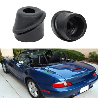 Car Aerial Antenna Seal Grommet Auto Accessories Plastic Black #8389698 Fit For BMW Z3 E36 Roadster