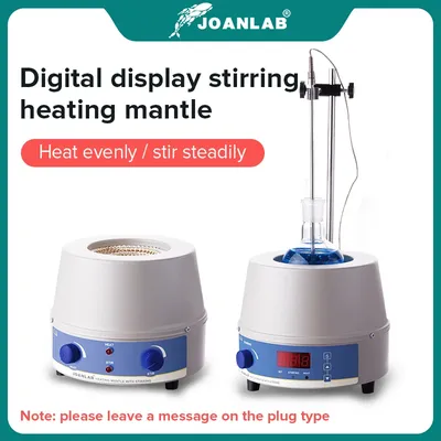 JOANLAB Official Store 1000ml Digital Electric Heating Mantle Lab Equipment With Thermal Regulator 110v To 220v