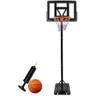 Canestro da Basket 305 cm Mini Canestro da Basket con Ruote di Supporto Canestro da Basket per