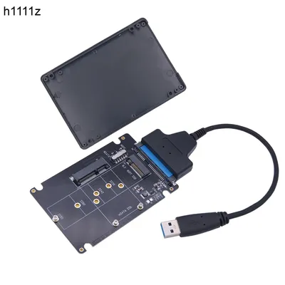 mSATA M2 USB Adapter Case SSD Externo USB 3.0 M.2 to USB mSATA SSD M2 SSD to USB3.0 Converter Riser