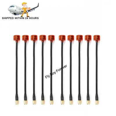 Rush Cherry FPV 5.8G Antenna LHCP RHCP SMA MMCX UFL long range Racing Antenna Connector Adapter For