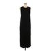 Rag & Bone/JEAN Casual Dress - Maxi Crew Neck Sleeveless: Black Dresses - Women's Size Medium