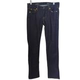 J. Crew Jeans | J. Crew Dark Wash Denim Matchstick Slim Straight Jeans Size 26 Short | Color: Blue | Size: 26