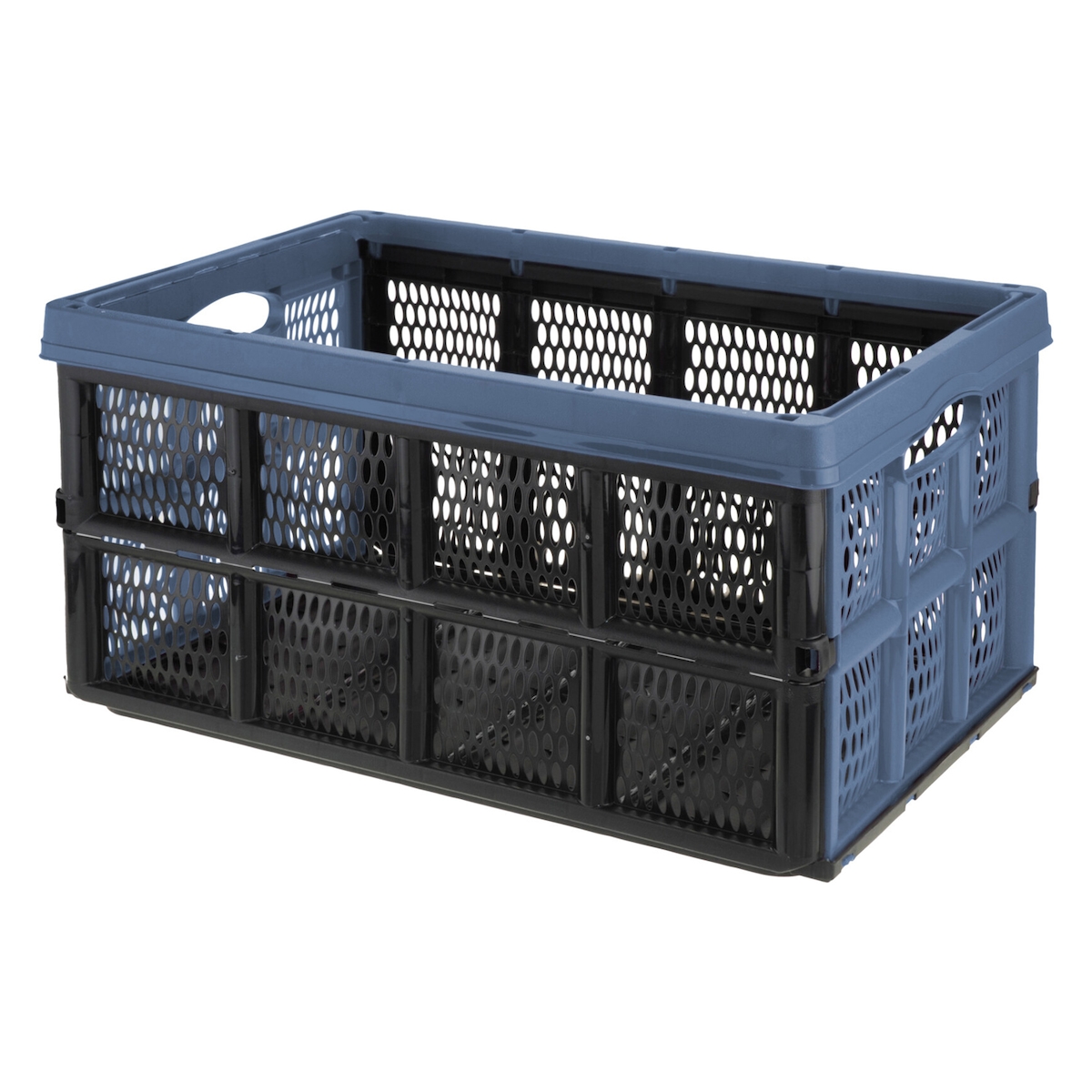 INDA-Exclusiv Klappbox stapelbar 32 L Transportbox 48X35X24CM Einkaufskiste klappbar Image