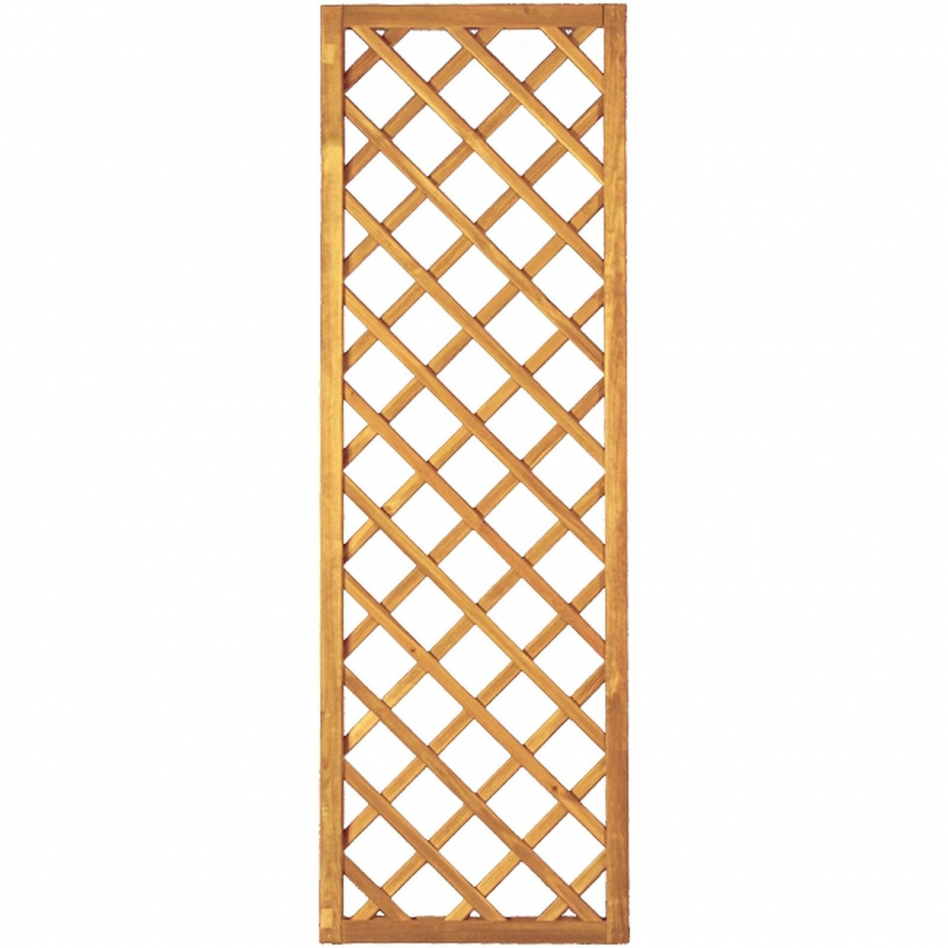 T&J Diagonal-Rankzaun MW 10x10 cm Rankgitter Sichtschutzzaun, 60x180 cm Image