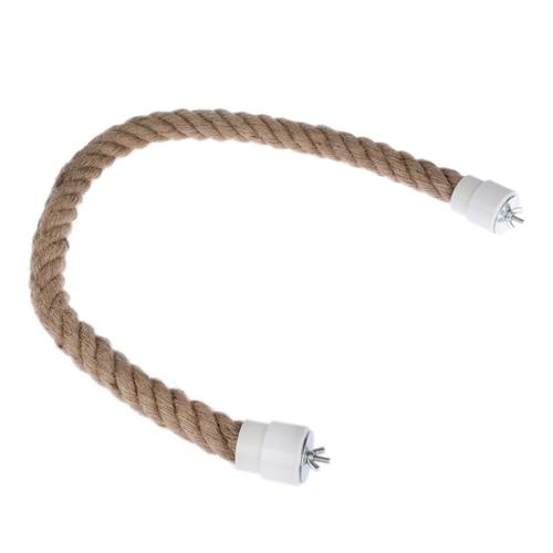 Perchoir TIAKI en jute naturel pour oiseaux taille L (extra long) : 3,2 cm de diamètre x 91 cm