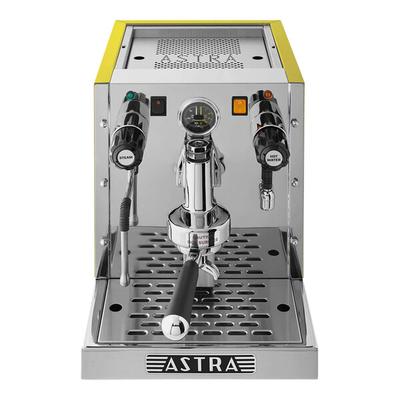 Astra Gourmet GS-022-YL Semi-Automatic Yellow Espresso Machine - 220V