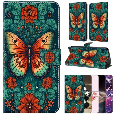 3D-Magnet-Flip-Leder für Samsung Galaxy Xcover 4 4S 5 Wallet Case Samsung Galaxy Note 9 10 20 Plus