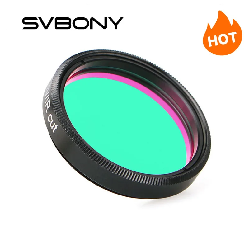 Svbony 1,25''/2'' Filter UV/IR Cut Teleskop Optik Infrarot Filter für Astronomie Zubehör Image