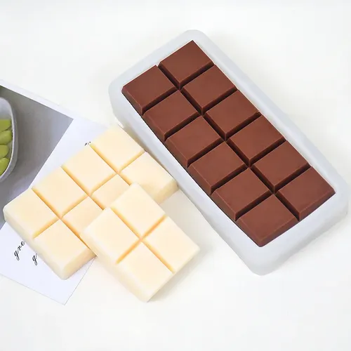 Schokolade Silikon form DIY Fudge Form handgemachte Fudge Kuchen Harz Seife Duft Kerze Werkzeuge