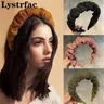 Lystrfac Nuovo Luminoso Glitter Scrunchy Fascia per Le Donne Ragazze Del Volume Onda Piega Hairband