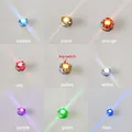 Mini Super Luminosità Tasto Chiave Lampada Led Luci Singoli Fai Da Te Micro Layout di Scena Materiali di Illuminazione Diorama Accessorio 1 Pz