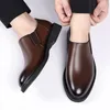 Italienische formelle Schuhe Herren Kleid Schuhe Business Leder Hochzeitskleid Mann Oxford Schuhe für Männer Büro Scarpe Uomo Eleganti