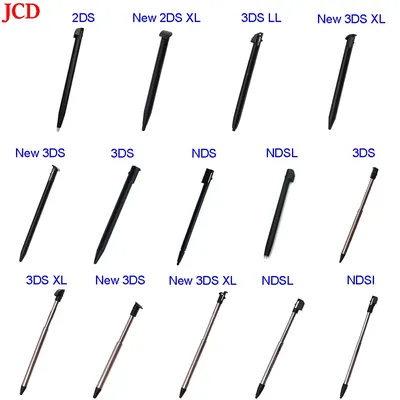 1 stücke Für 2DS 3DS Neue 2DS LL XL Neue 3DS XL Für NDSL DS Lite NDSi NDS Wii metall Teleskop Stylus Image