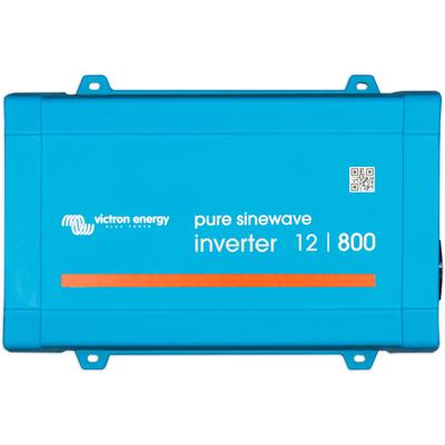 Wechselrichter VICTRON ENERGY "»Inverter Victron Phoenix 12/800 VE.direct Schuko«", blau, B:21,6cm H:10,5cm L:30,5cm, Aluminium, Wandler, 800 W, 12 VDC