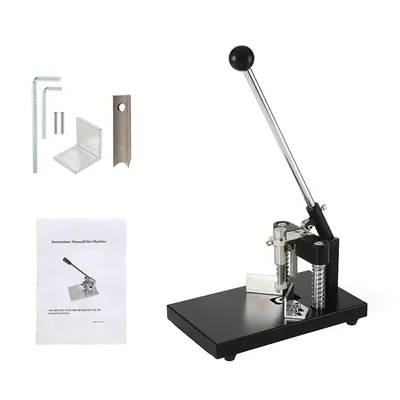 Heavy Duty Metal Corner Rounder Machine 1.2”/30mm Thickness Manual Cutting Fillet Machine For Office