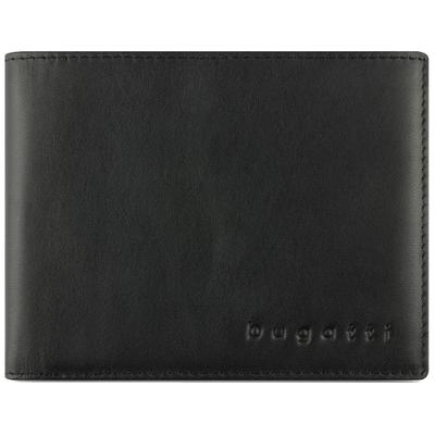 Bugatti Super Slim Geldbörse RFID Schutz Leder 12 cm schwarz Schwarz Herren Image
