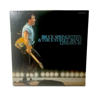 Columbia Media | Bruce Springsteen & The E Street Band Live/ 1975-85 3 Cassettes Set | Color: Black/Blue | Size: Os