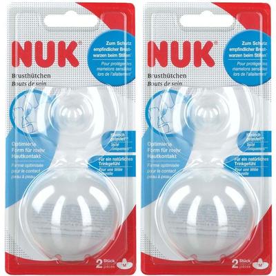 NUK Brusthuetchen M x2 2x2 St Brusthütchen, -hauben, -schalen Image