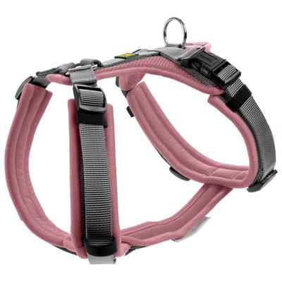 Hunter - Maldon Up - Hundegeschirr Gr M altrosa /grau