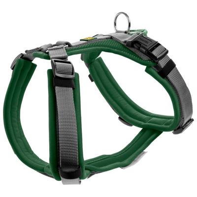Hunter - Maldon Up - Hundegeschirr Gr XS/S dunkelgrün /grau