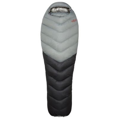 Rab - Mythic Ultra 360 - Daunenschlafsack Gr bis 200 cm Körperlänge - Long Zip: Left Cloud / Graphene Image