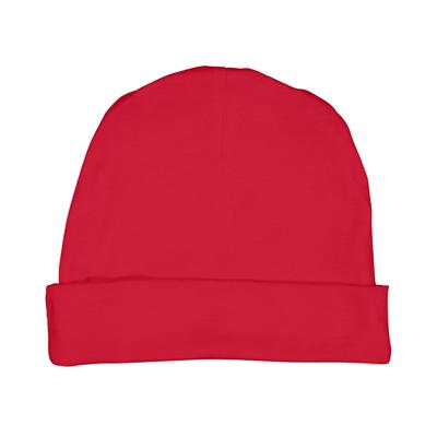 Rabbit Skins 4451 Infant Baby Rib Cap in Red | Ringspun Cotton LA4451