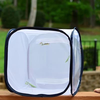 Foldable Insect Cage, Pet Cage Insect Net, Seedling Transparent Cultivation Cover Butterfly Cage