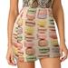 J Aime Macarons! Women s skirt With Hide Pocket Tennis Skirt Golf Skirts Badminton Skirts Running skirts Pink Cool Vibes Good